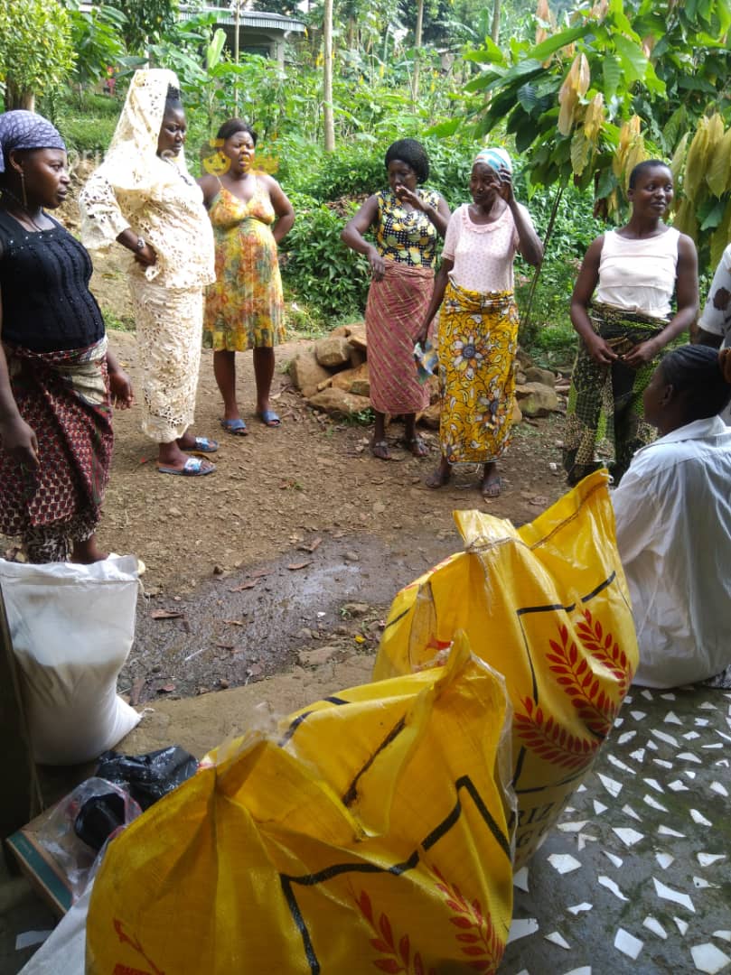 Arrival of Food Items for IDPs